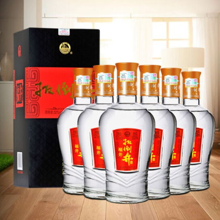 163元包邮！扳倒井 福井 52度浓香型白酒500ml*12瓶