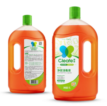 9元包邮!净安 抑菌消毒液 1l*2瓶