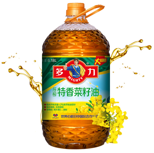 11782元多力压榨特香菜籽油618l2件