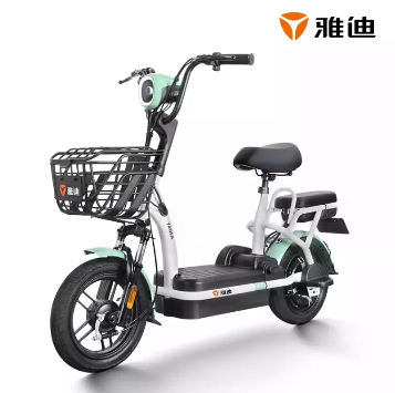 1299元包邮！雅迪电动车 牛油果绿小钢炮 新国标