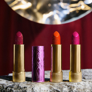 guccirougeàlèvreslunaisonglitter圣诞限量唇膏