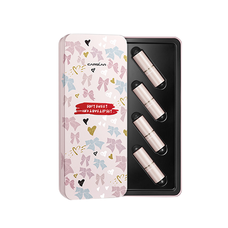 猫超大牌正品卡姿兰口红礼盒4支装