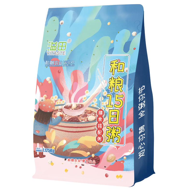 溢田！五谷杂粮粥75gx15袋