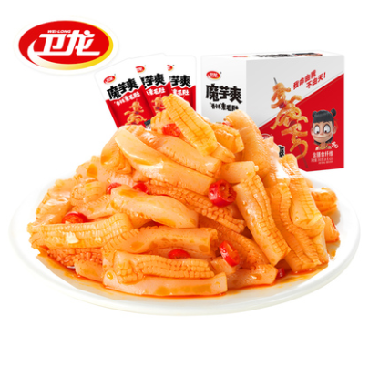 11.9元包邮！    卫龙   魔芋爽12包180g 