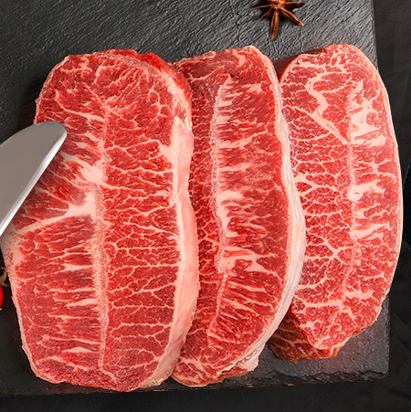 西捷 澳洲 谷饲雪花牡蛎肉牛排 1200g 赠牛肉粒2包