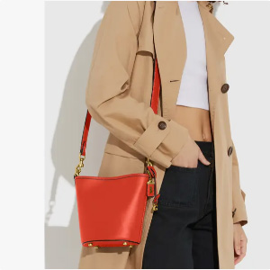 Coach蔻驰Dakota Glovetanned水桶包