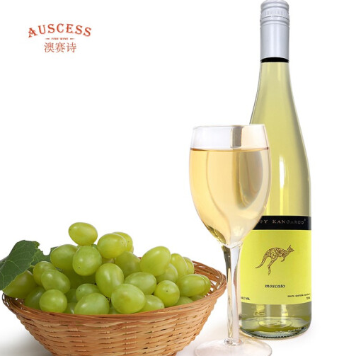 89元包邮澳赛诗低醇莫斯卡托白葡萄酒750ml3件