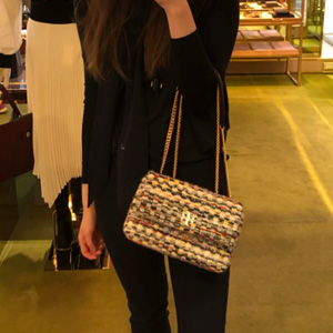 Tory Burch Kira Tweed Convertible小号斜挎包 Tory Burch Kira Tweed Convertible小号斜挎包
