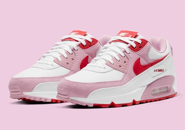 新鞋| Nike Air Max 90 For Valentine`s Day 2021收割你的情人节_拔 
