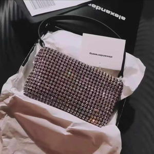 明星同款!ALEXANDER WANG Wangloc nano钻包 明星同款!ALEXANDER WANG Wangloc nano钻包
