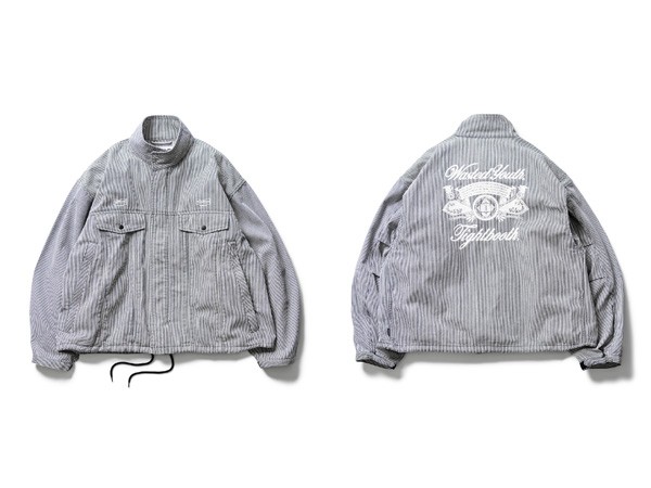 ジャケット・アウター TIGHTBOOTH Wasted Youth HICKORY JKT TIGHTBOOTH WASTED YOUTH T-65 HICKORY JKT（T-65 HICKORY JKT