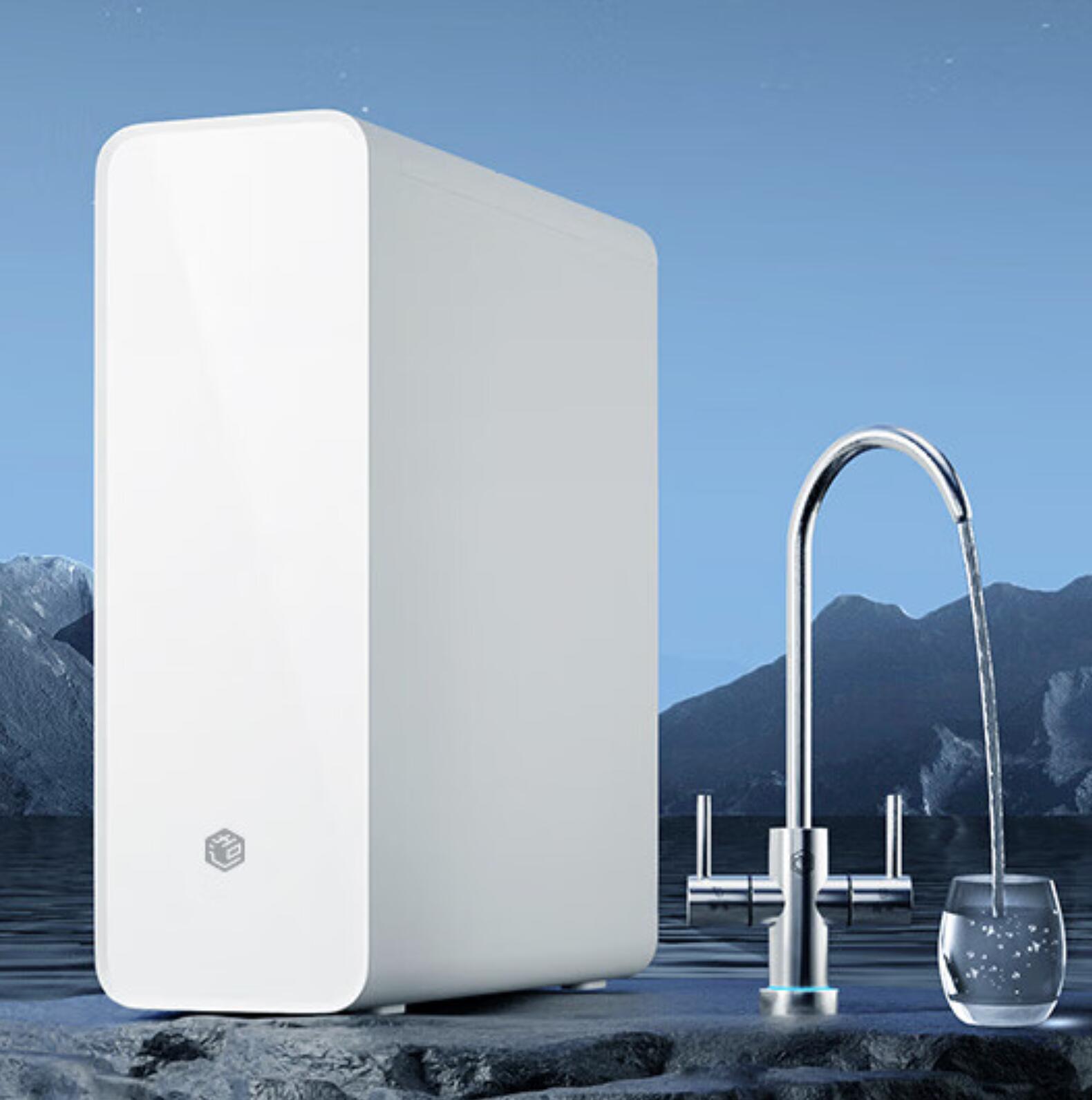 1499元，京东京造 1000G Pro 厨下式 RO反渗透净水器 
