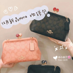 coach outlet nora kisslock