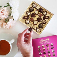 Lindt 瑞士莲 Mini Pralines 迷你花式巧克力糖果礼盒100g*12盒