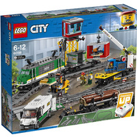 LEGO乐高 城市: 货运火车 (60198)+社区家庭之家（60291）