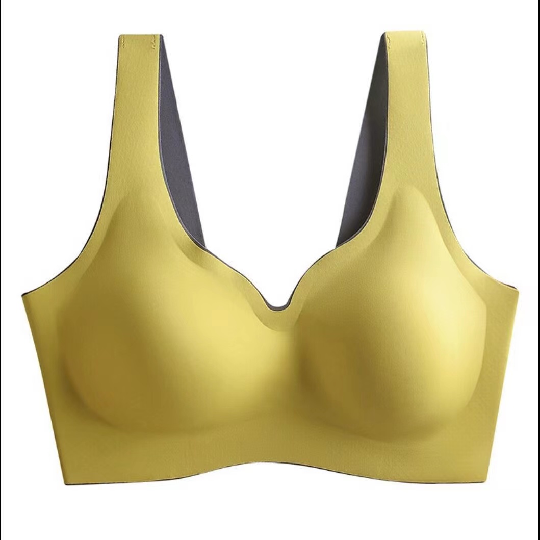 【无痕乳胶】内衣女小胸聚拢收副乳