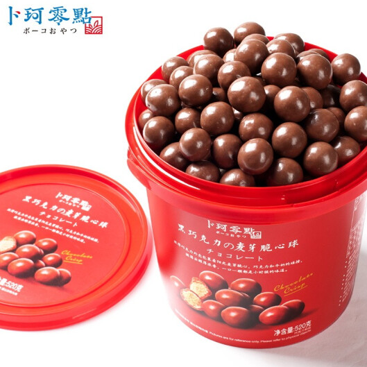 卜珂零点 纯可可脂麦丽素 520g*3件