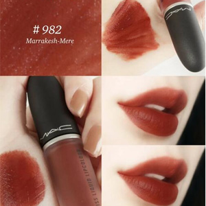 MAC魅可POWDER KISS尤雾唇釉982#MARRAKESH-MERE MAC魅可POWDER KISS尤雾唇釉982#MARRAKESH-MERE