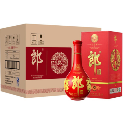 2154元包邮！郎酒 红花郎十 陈酿53度500ml*6瓶