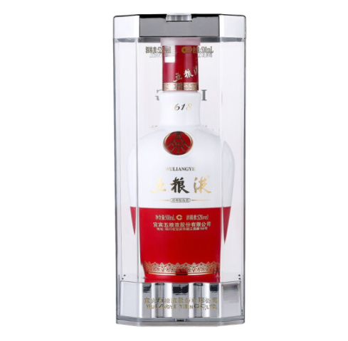 909元包邮！五粮液 1618浓香型普通白酒 500ML 