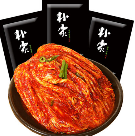 13.9元包邮！朴家 韩国泡菜450g*3袋