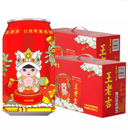 59.9元包邮！王老吉 新春吉祥 凉茶 310ml*12罐*2件