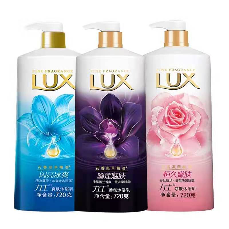 【LUX力士】大瓶家庭装精油香氛沐浴露 720ml(2瓶)
