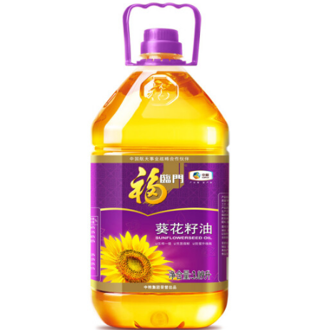 【限学生号】24.2元！福临门 压榨一级葵花籽油 3.09L+凑单