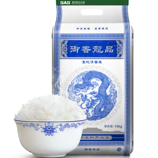【折2.14元/斤】85.84元！盛宝 御香龙品 寒地清香 长粒香大米20kg