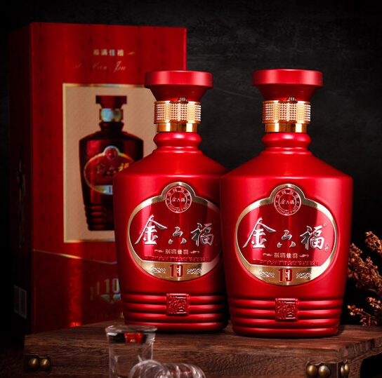 69元包邮！金六福 福满佳禧K10 50度 浓香型白酒 500ml*2瓶