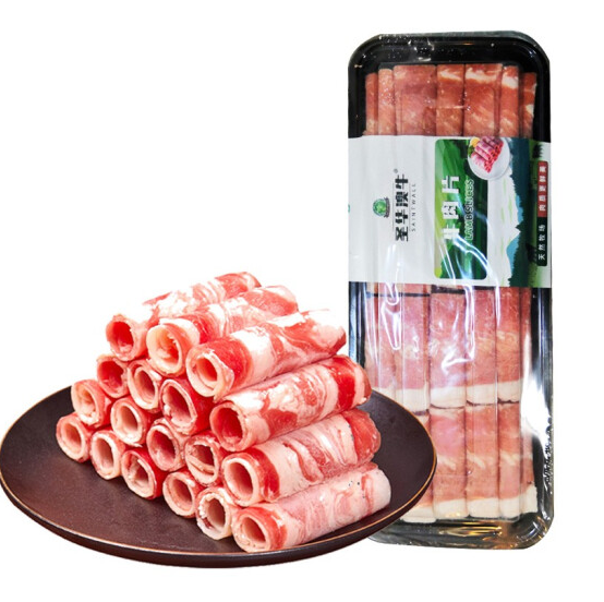 69元！圣华澳牛 牛肉片500g*4件