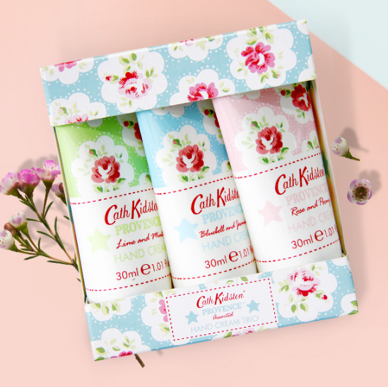 29.9元包邮！Cath Kidston 植物精华护手霜 30ml*4支