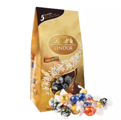 59元包邮！Lindt瑞士莲 Lindor系列 混合装巧克力球 600g