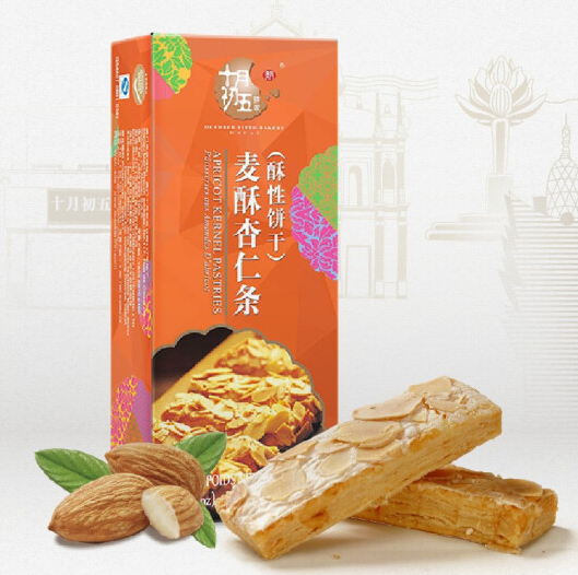 17.4元！十月初五 杏仁条40g*11件