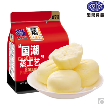 【有券的上】9.9元包邮！港荣 蒸蛋糕  奶香 325g