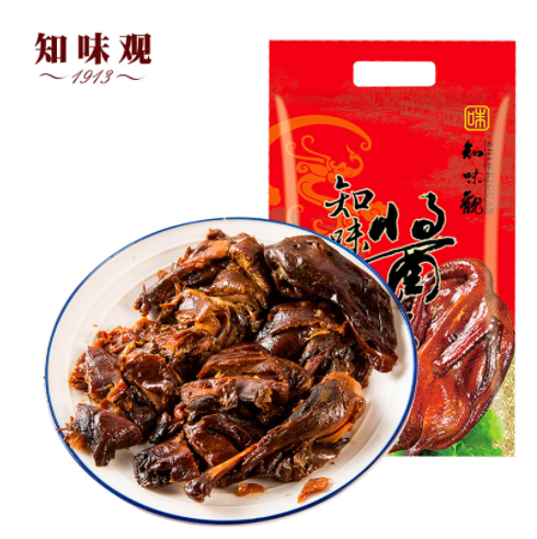 19.21元包邮！知味观 酱板鸭整只装 520g