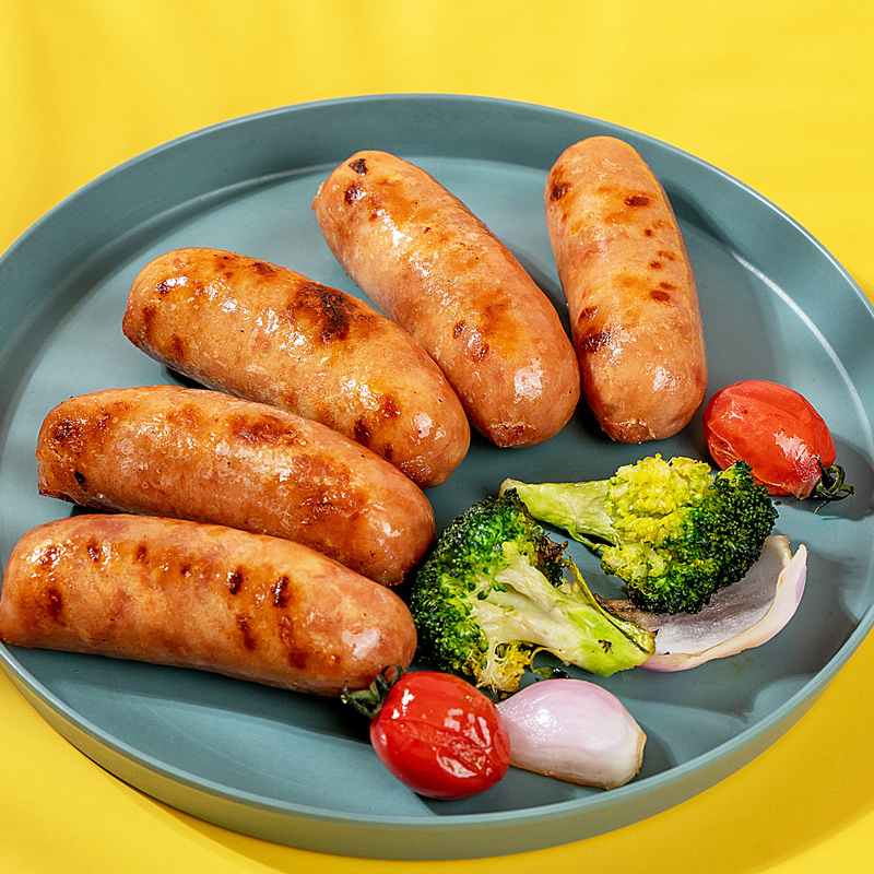 【誉香客】地道原味火山石脆皮烤肠20根