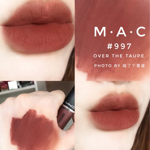 MAC魅可POWDER KISS尤雾唇釉 997等热门色号 MAC魅可POWDER KISS尤雾唇釉 997等热门色号