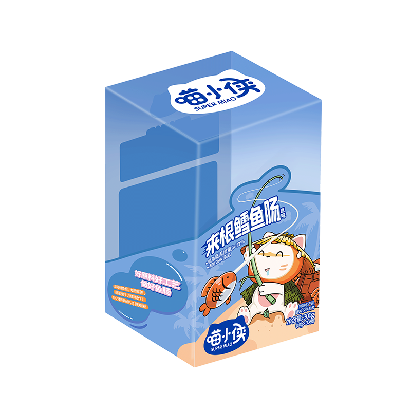 【蜜蜂惊喜社】喵小侠宝宝深海鳕鱼肠30根