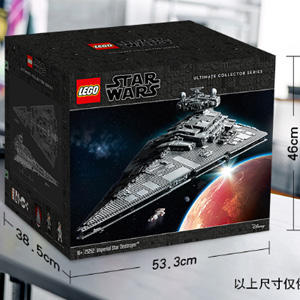 LEGO乐高 UCS 收藏家系列 星球大战 75252 帝国歼星舰 LEGO乐高 UCS 收藏家系列 星球大战 75252 帝国歼星舰