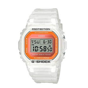 小降!Casio卡西欧 G-Shock DW5600LS-7透明色彩石英男表 小降!Casio卡西欧 G-Shock DW5600LS-7透明色彩石英男表