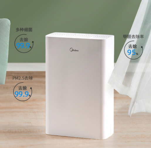 399元包邮！美的  家用空气净化器