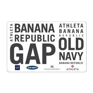 Gap & Old Navy礼卡$25面值 电子版
