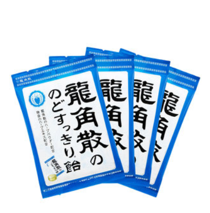 89元包邮！龙角散 草本润喉糖 70g*4袋 