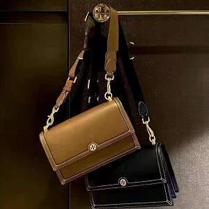 新品!Tory Burch 汤丽柏琦T MONOGRAM真皮单肩包 新品!Tory Burch 汤丽柏琦T MONOGRAM真皮单肩包