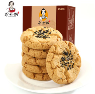 16.9元包邮！矿大妈 手工桃酥饼240g*3件 