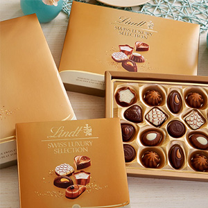 Lindt瑞士莲官网 精选巧克力节日礼盒买2件享7.5折促销 Lindt瑞士莲官网 精选巧克力节日礼盒买2件享7.5折促销