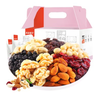 47元！良品铺子 每日坚果30袋 750g