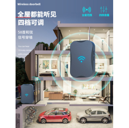 9.9元包邮！常新 ML01 活动款 无线家用电子门铃