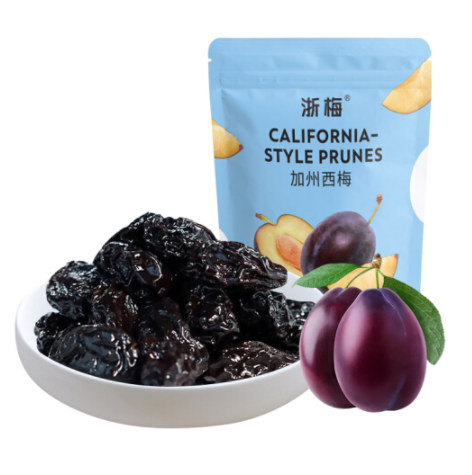 19.9元包邮！浙梅西梅果干70g*6件